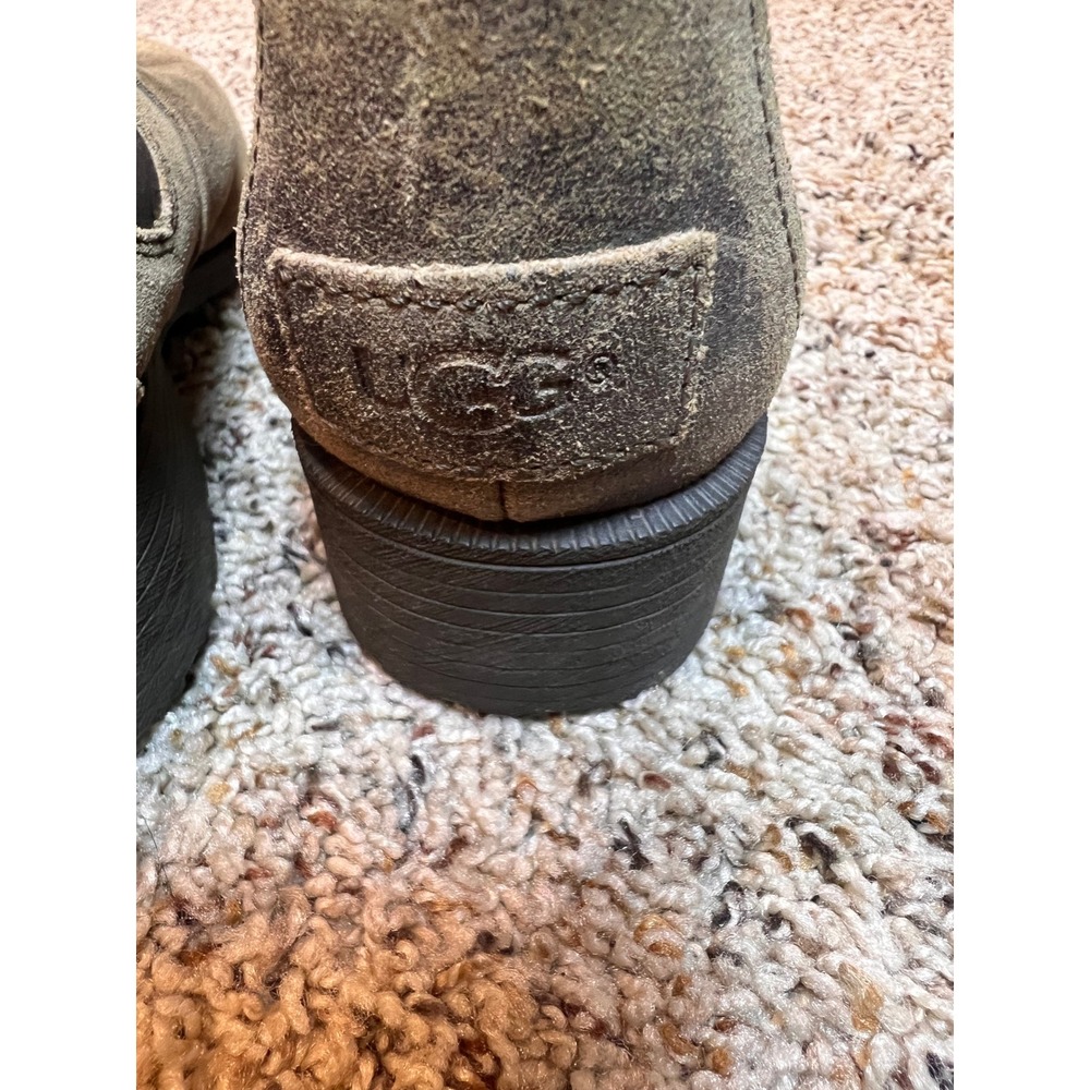 UGG Chelsea Boots Men Brown Suede Gorpcore Rugged Western Boho Cottagecore Fall - Picture 7 of 16